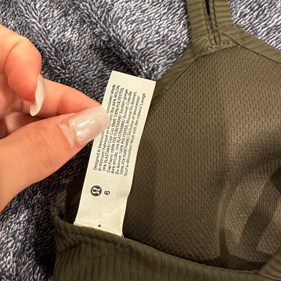 Lululemon Like a Cloud Long Line Bra B/C - Picture 3 of 3